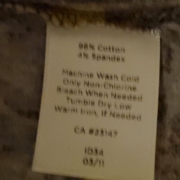 TALBOTS  WOMAN STRETCH COTTON SKIRT SIZE 12 - Picture 4 of 5